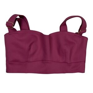 New Intimately Free People Naomi Longline Bra Dried Rose Sz XS Sport Support NWT